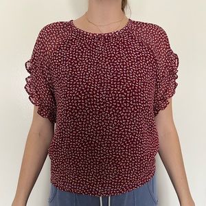 Madewell Short Sleeve Blouse
